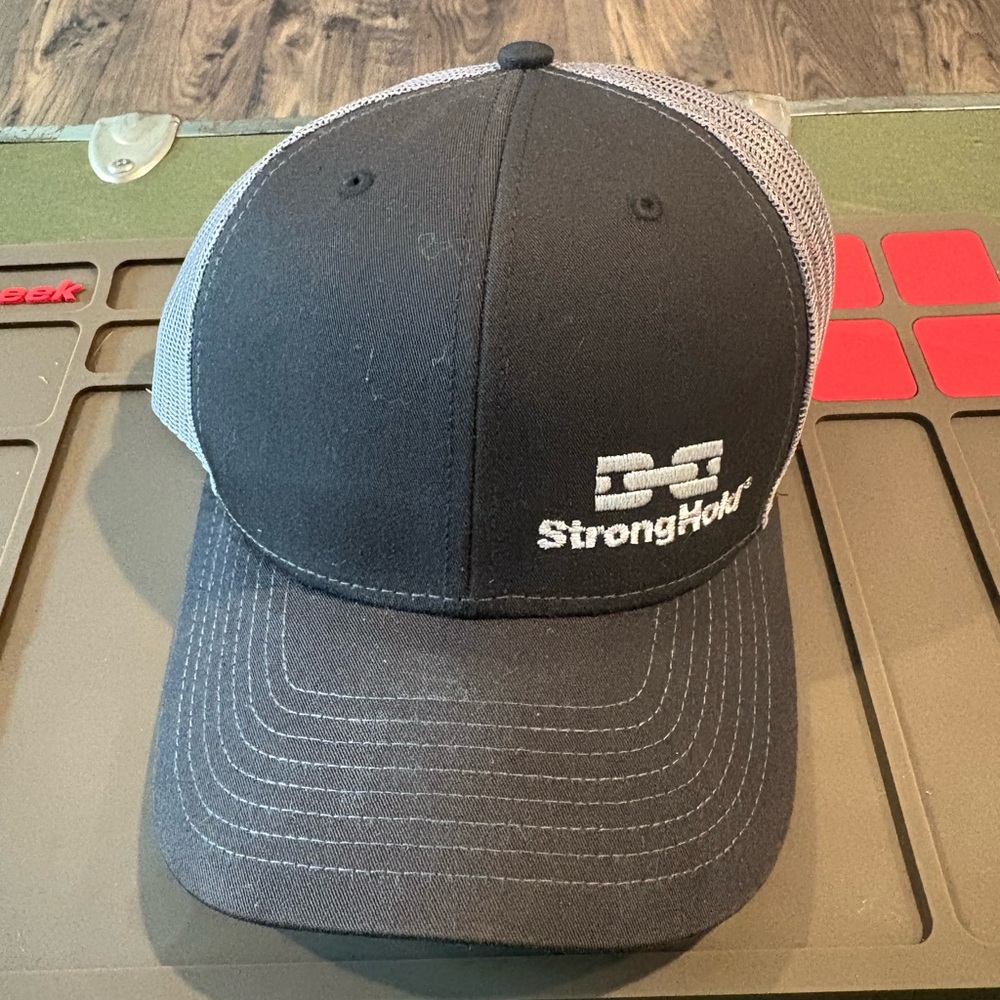 StrongHold Black and Gray Cap